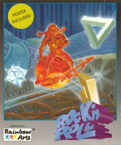 Rock 'N Roll box art for Amiga